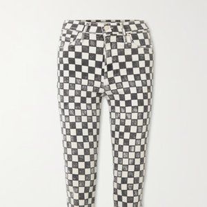 MOTHER Jeans - checkered pattern (28)